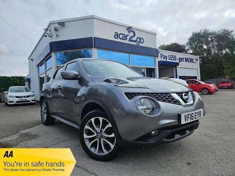 Grey Used 2016 Nissan Juke Tekna SUV | £7,298 (Fair price) - Image 1/4