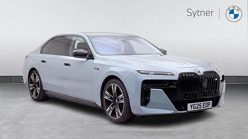 Grey Used 2025 BMW M760e Comfort Edition Sedan | £105,000 - Image 1/4