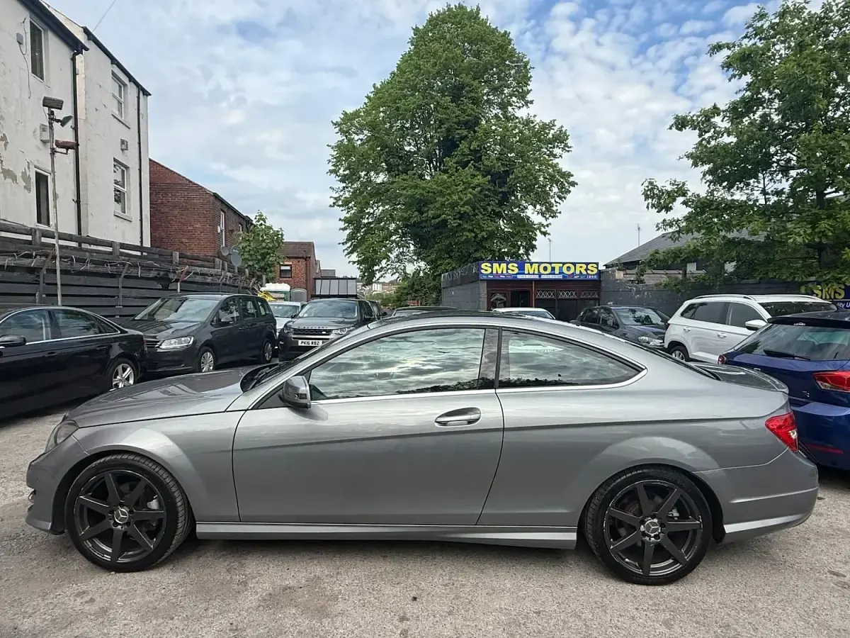 Used Mercedes C220 Sport Edition 2014 Silver Coupe