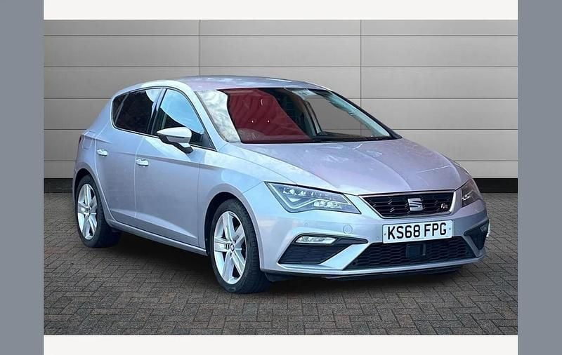 Used Seat Leon FR 150 HP (110 kW) 2018 Silver Hatchback