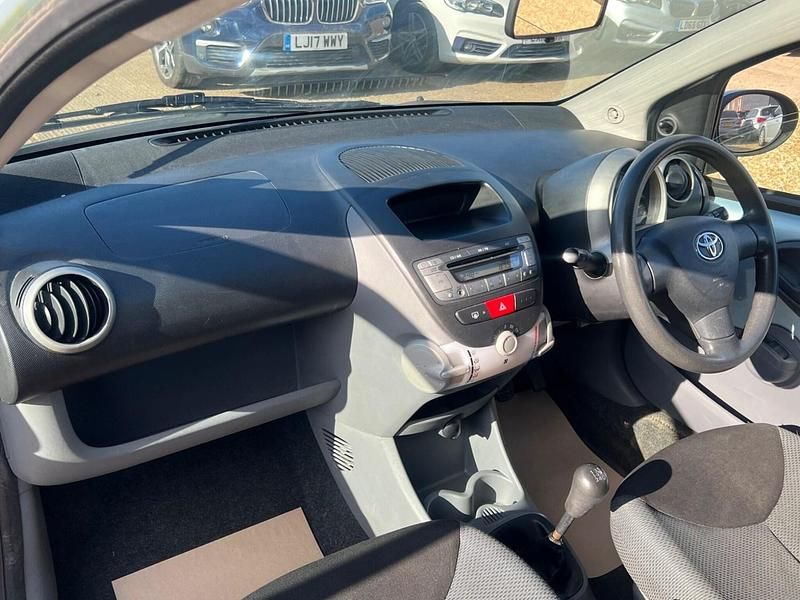 Used Toyota Aygo 67 HP (49 kW) 2005 Blue Hatchback