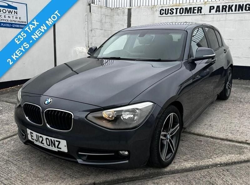 Used BMW 116 Sport Line 116 HP (85 kW) 2012 Grey Hatchback