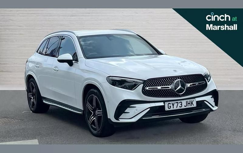 White Used 2023 Mercedes GLC220 AMG Line Premium SUV | £43,697 - Image 1/4