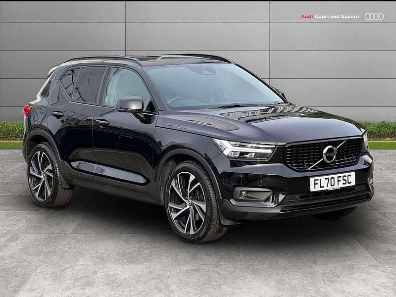 Black Used 2020 Volvo XC40 R-Design SUV | £22,499 (Fair price) - Image 1/4