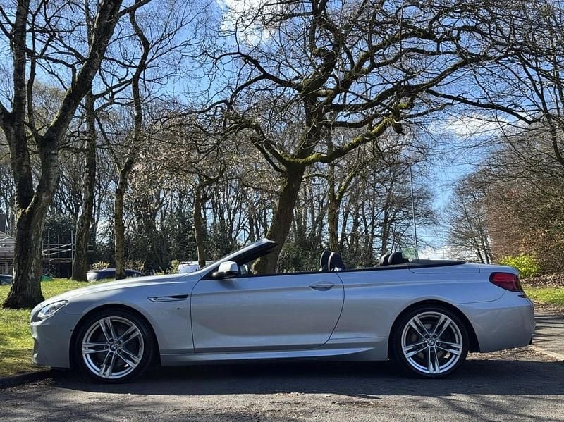 Used BMW 640 Cabriolet M Sport 313 HP (230 kW) 2014 Silver Cabriolet