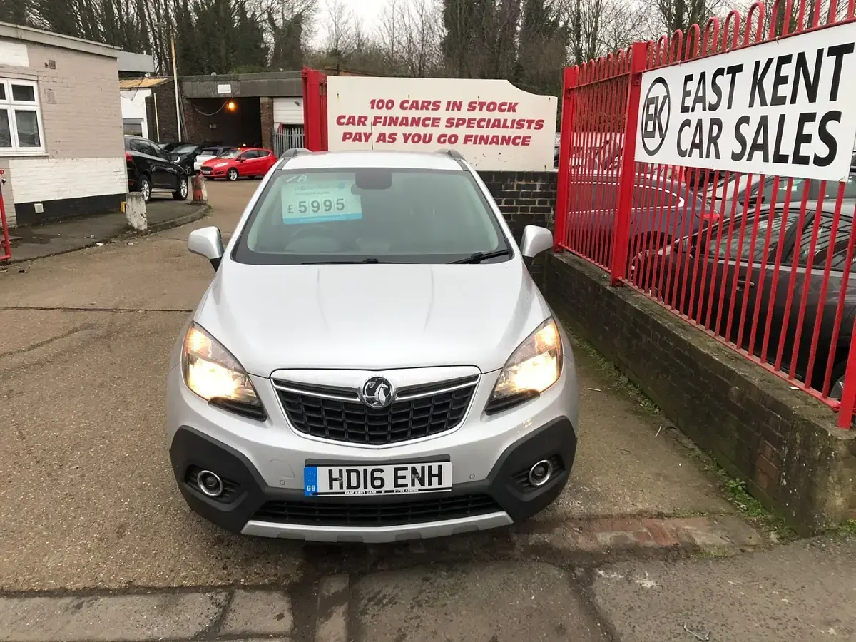 Used Vauxhall Mokka 115 HP (84 kW) 2016 Silver SUV