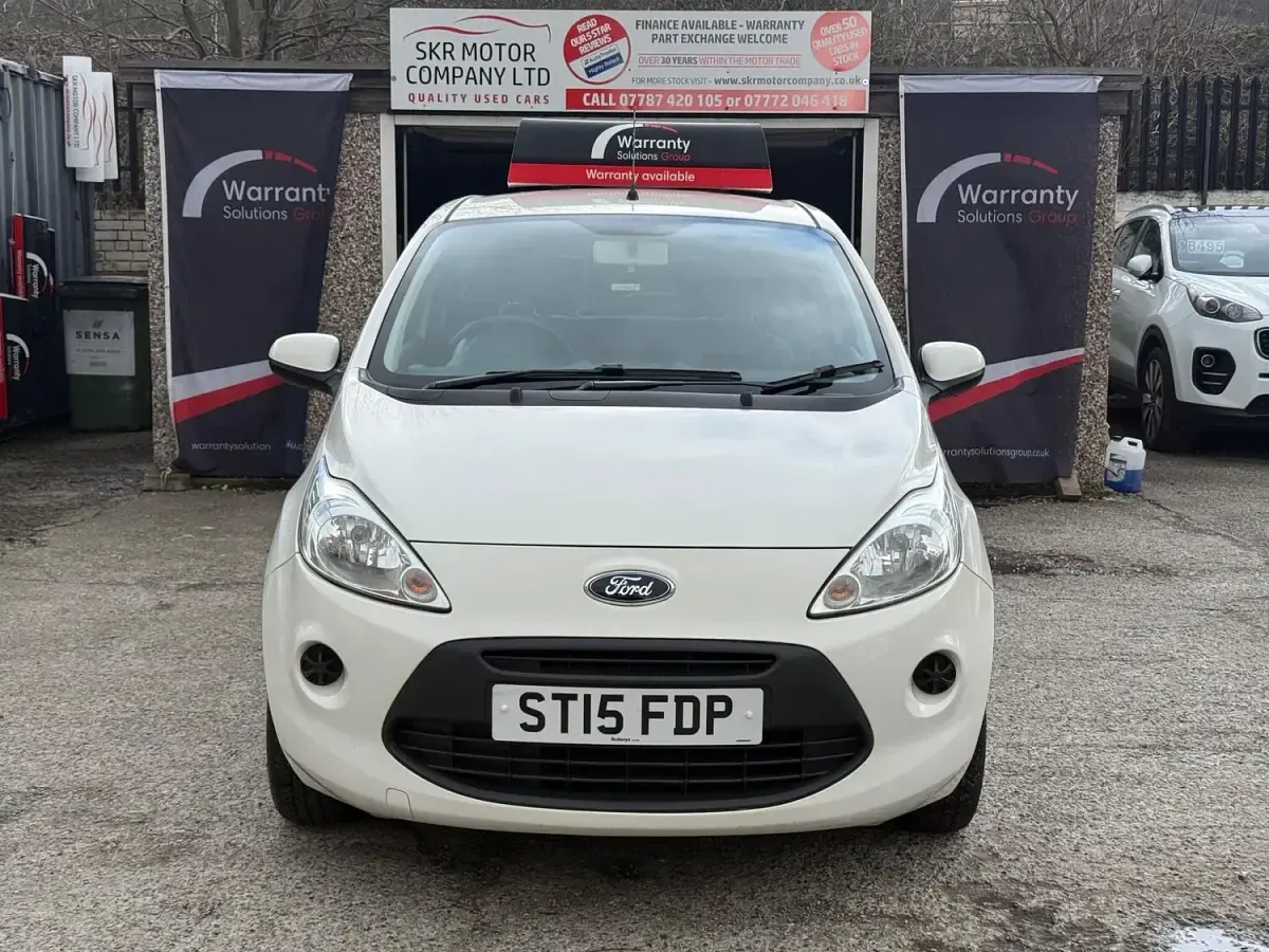 Used Ford Ka S 69 HP (50 kW) 2015 White Hatchback