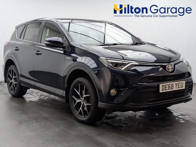 Blue Used 2018 Toyota RAV4 Design SUV | £17,550 (Good price) - Image 1/4