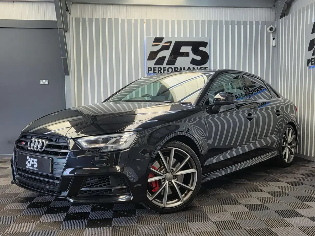 Used Audi S3 Black Edition 310 HP (228 kW) 2018 Black Sedan