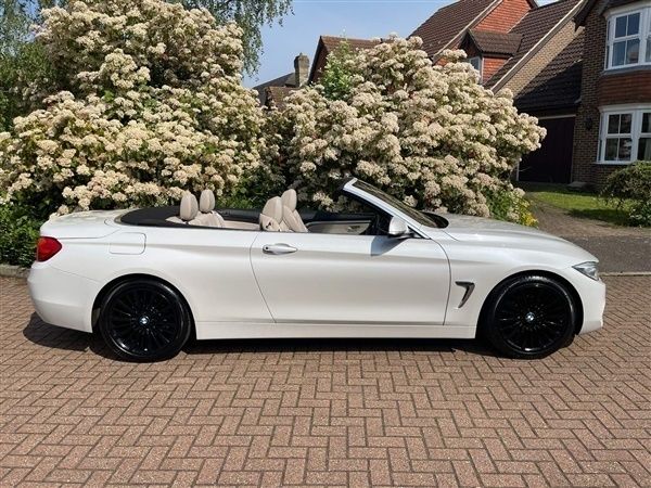 White Used 2015 BMW 420 Luxury Line Cabriolet | £11,995 (Expensive) - Image 1/1