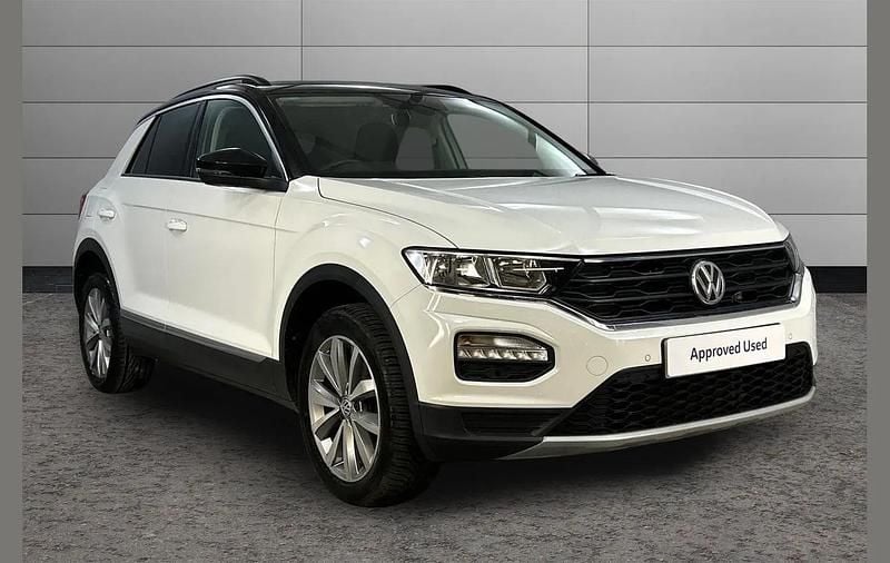Used VW T-Roc Design 150 HP (110 kW) 2020 White SUV