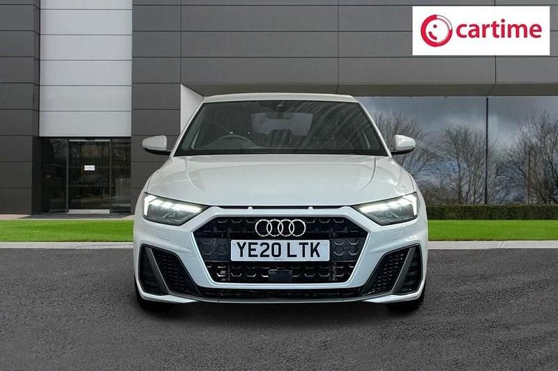 Used Audi A1 Sportback S-Line 150 HP (110 kW) 2020 White Hatchback