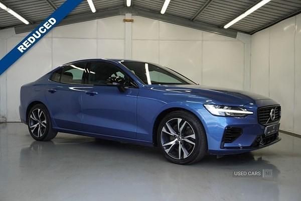 Blue Used 2021 Volvo S60 R-Design Sedan | £22,795 (Fair price) - Image 1/4