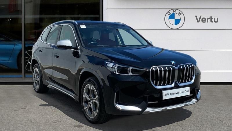 Black Used 2022 BMW X1 xLine SUV | £29,763 (Good price) - Image 1/4
