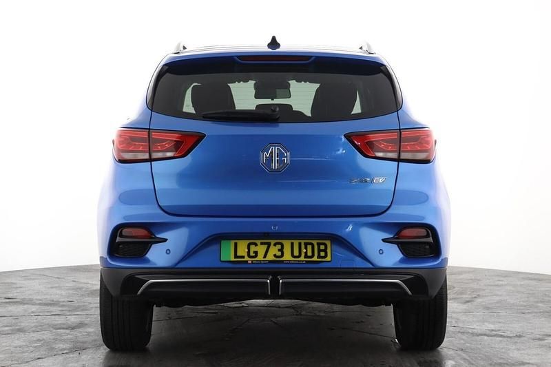 Used MG ZS Trophy 114 kW (156 HP) 2023 Blue SUV