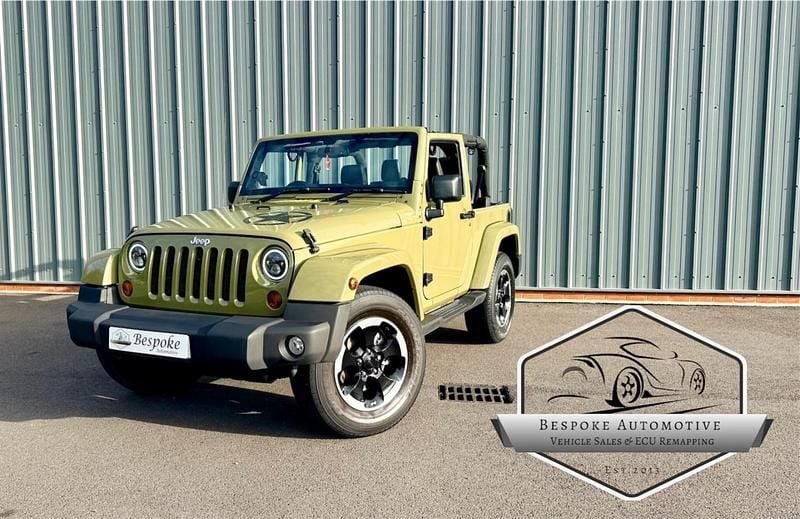 Used Jeep Wrangler Overland 2012 Green SUV