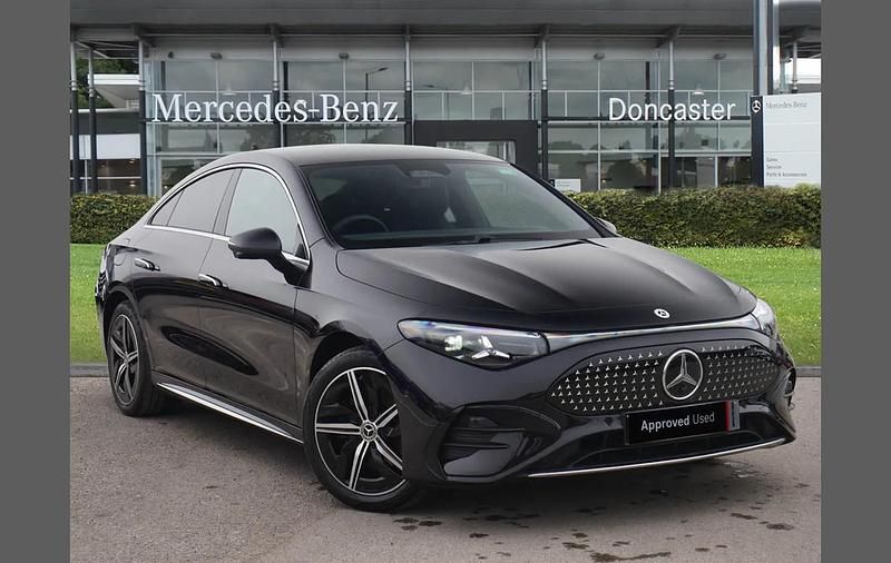Used Mercedes CLA 250+ AMG line 200 kW (272 HP) 2025 Black Sedan