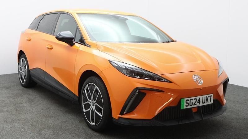 Orange Used 2024 MG MG4 EV Trophy Hatchback | £17,999 - Image 1/4
