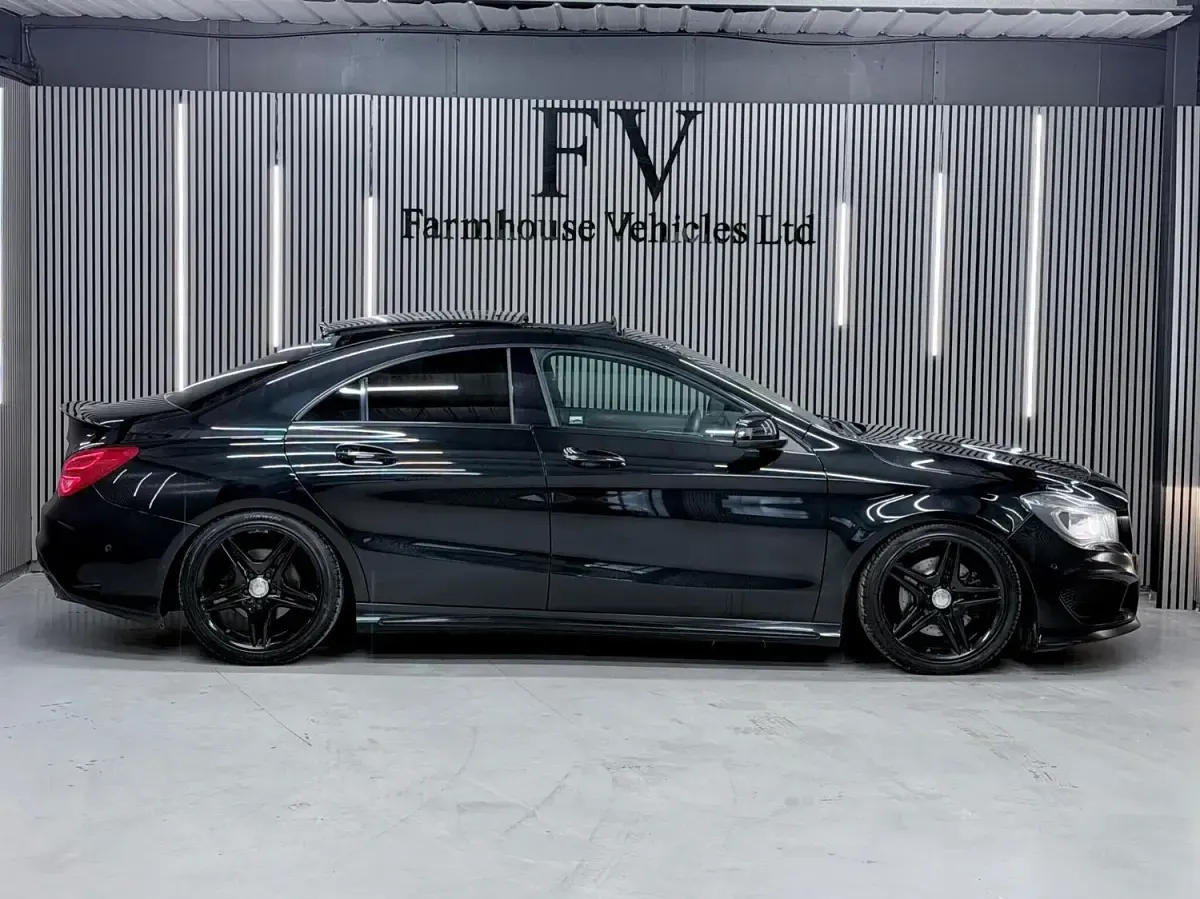 Used Mercedes CLA220 AMG 170 HP (125 kW) 2014 Black Sedan