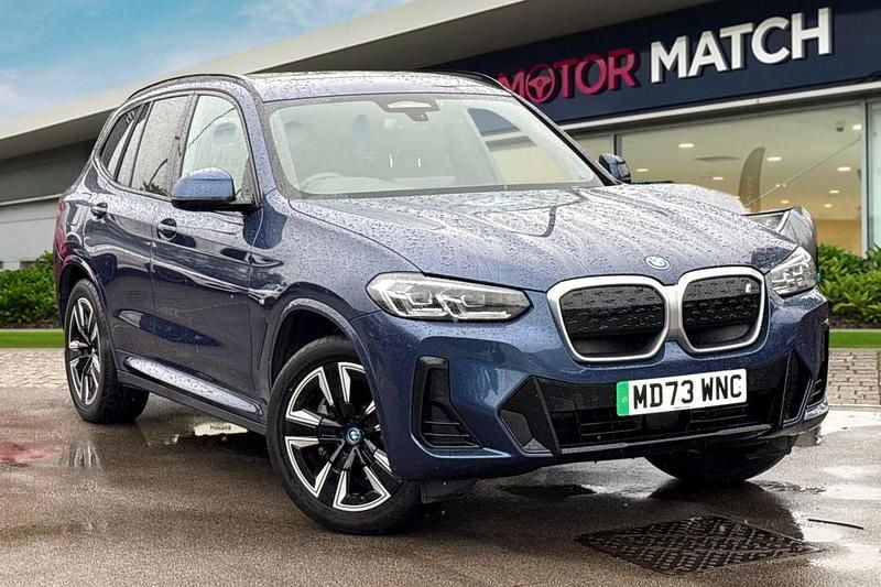 Blue Used 2023 BMW iX3 M Sport SUV | £33,490 (Fair price) - Image 1/4