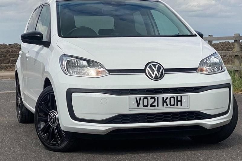 Used VW up! Black Edition 65 HP (47 kW) 2021 Pure white Hatchback
