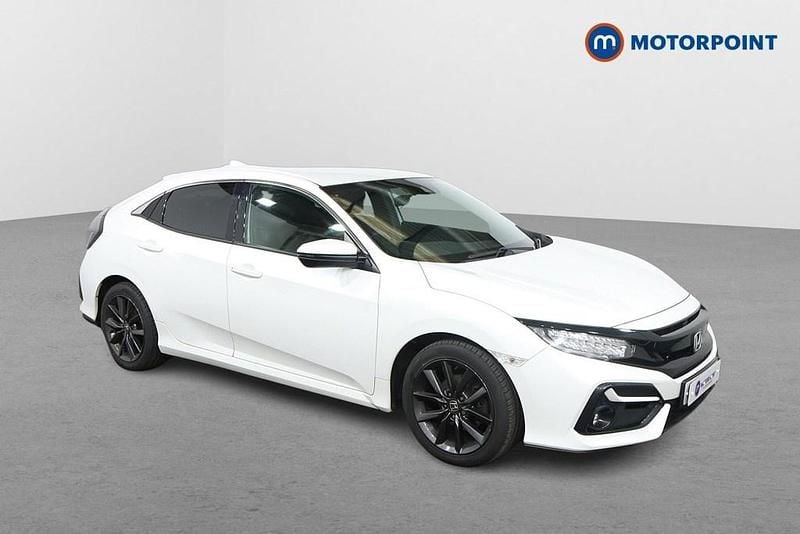 White Used 2021 Honda Civic SR Hatchback | £14,799 (Fair price) - Image 1/4