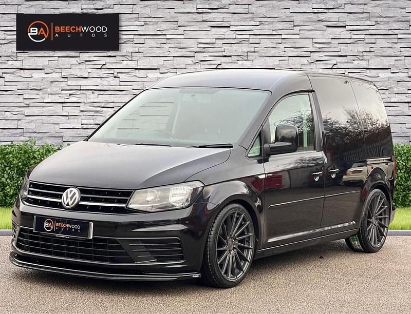 Used VW Caddy Startline 122 HP (89 kW) 2019 Black MPV