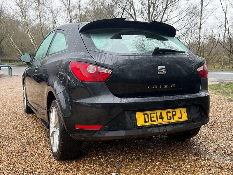 Used Seat Ibiza Sport 85 HP (62 kW) 2014 Black Coupe