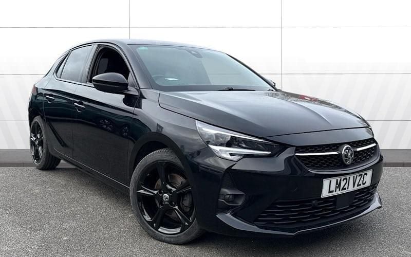 Used Vauxhall Corsa SRi 101 HP (74 kW) 2021 Black Hatchback