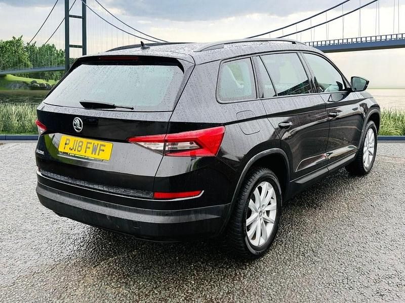 Second-hand Skoda Kodiaq SE 150 CP (110 kW) 2018 Negru SUV