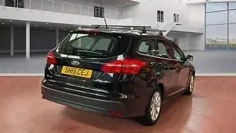 Used Ford Focus Titanium 125 HP (91 kW) 2015 Black Estate