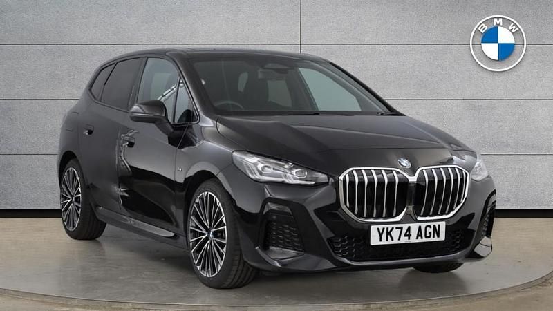 Black Used 2025 BMW 220 Active Tourer M Sport MPV | £26,999 (Fair price) - Image 1/4