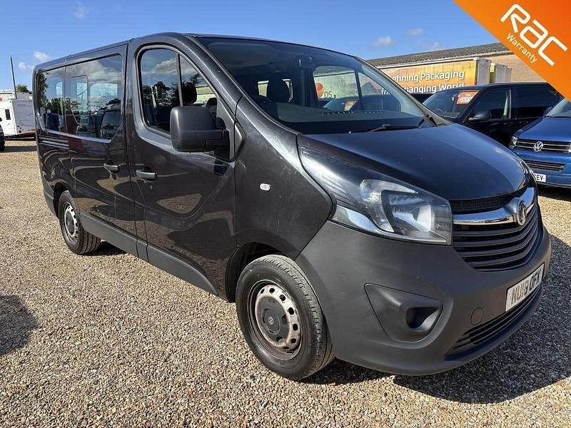 Black Used 2018 Vauxhall Vivaro Van | £8,995 (Good price) - Image 1/4
