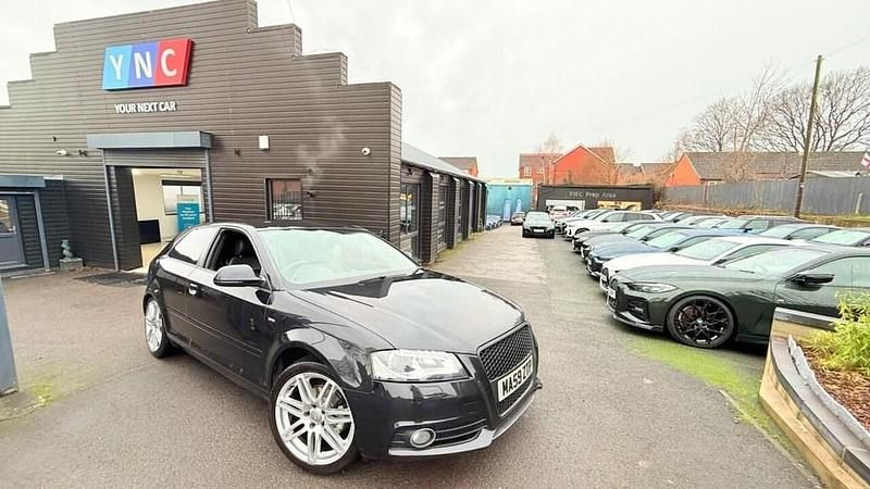 Used Audi A3 S-Line 2009 Black Hatchback