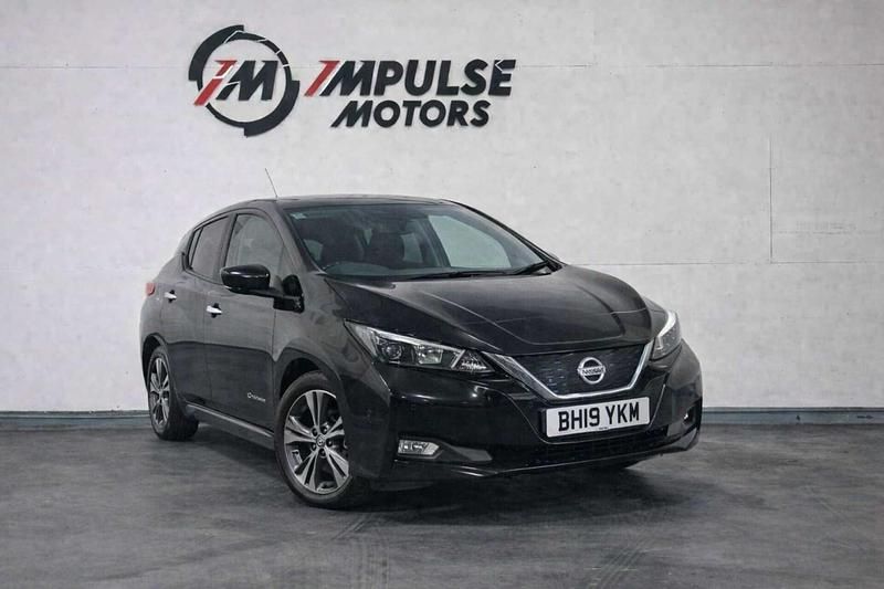 Used Nissan Leaf N-Connecta 2019 Black Hatchback