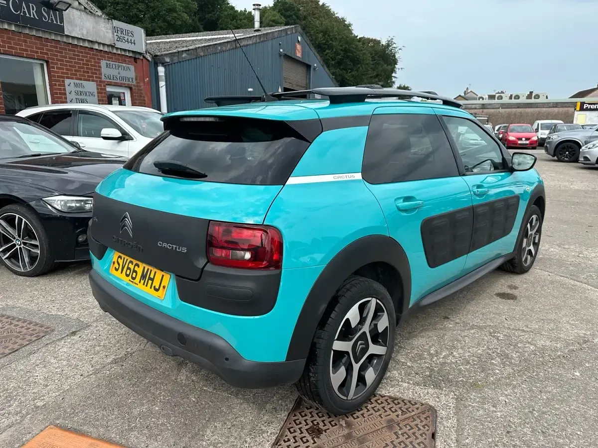 Used Citroën C4 Cactus Flair 2016 Blue Hatchback