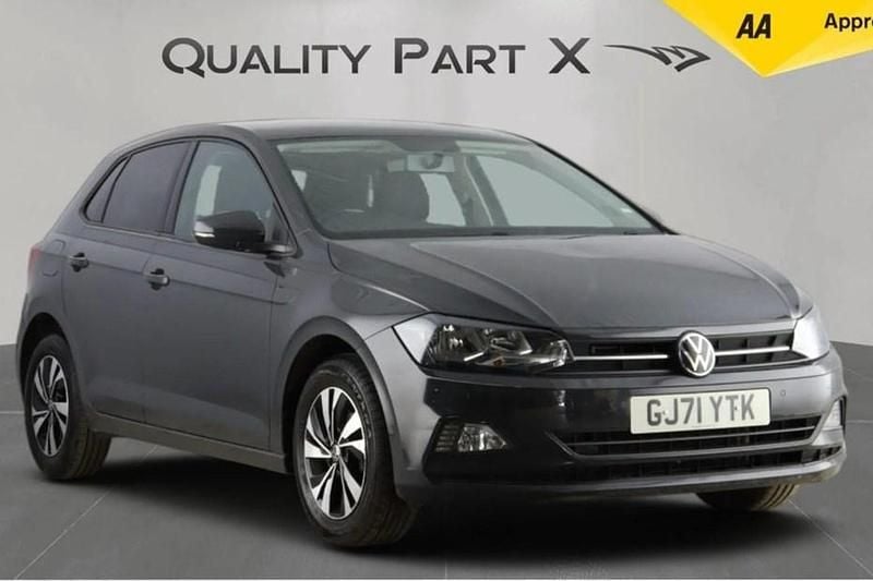 Used VW Polo Match 95 HP (69 kW) 2021 Grey Hatchback