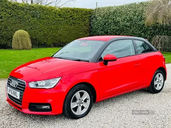 Used Audi A1 Design 116 HP (85 kW) 2015 Red Hatchback