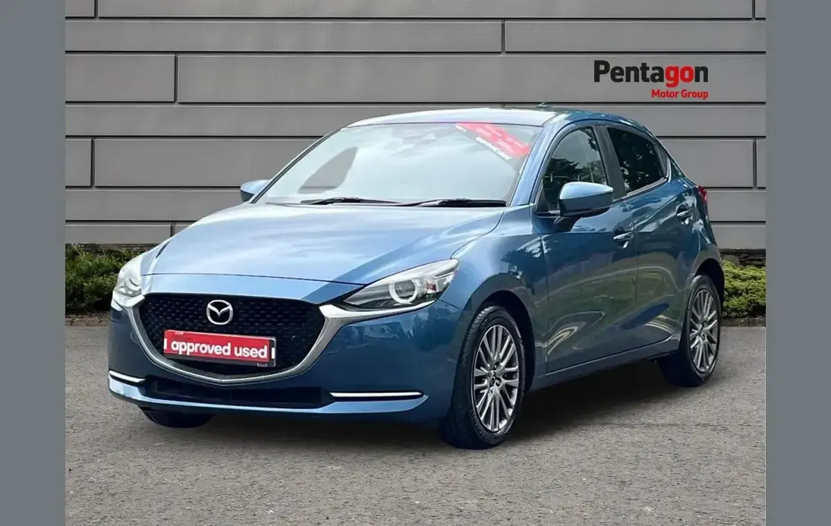 Used Mazda 2 Inclusive 90 HP (66 kW) 2022 Blue Hatchback
