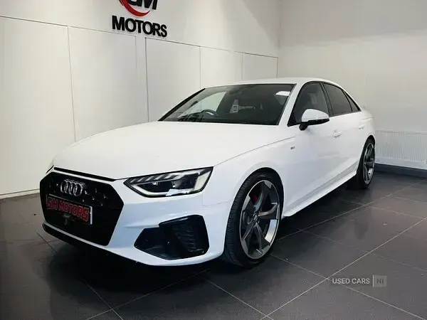Used Audi A4 S-Line 190 HP (139 kW) 2020 White Sedan