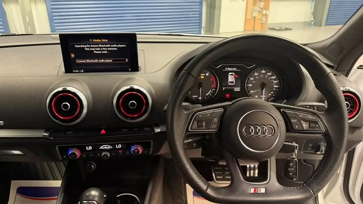 Used Audi A3 Black Edition 2017 White Hatchback
