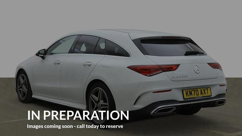 Begagnad Mercedes CLA220 AMG Line Premium Plus 2020 Vit Sedan