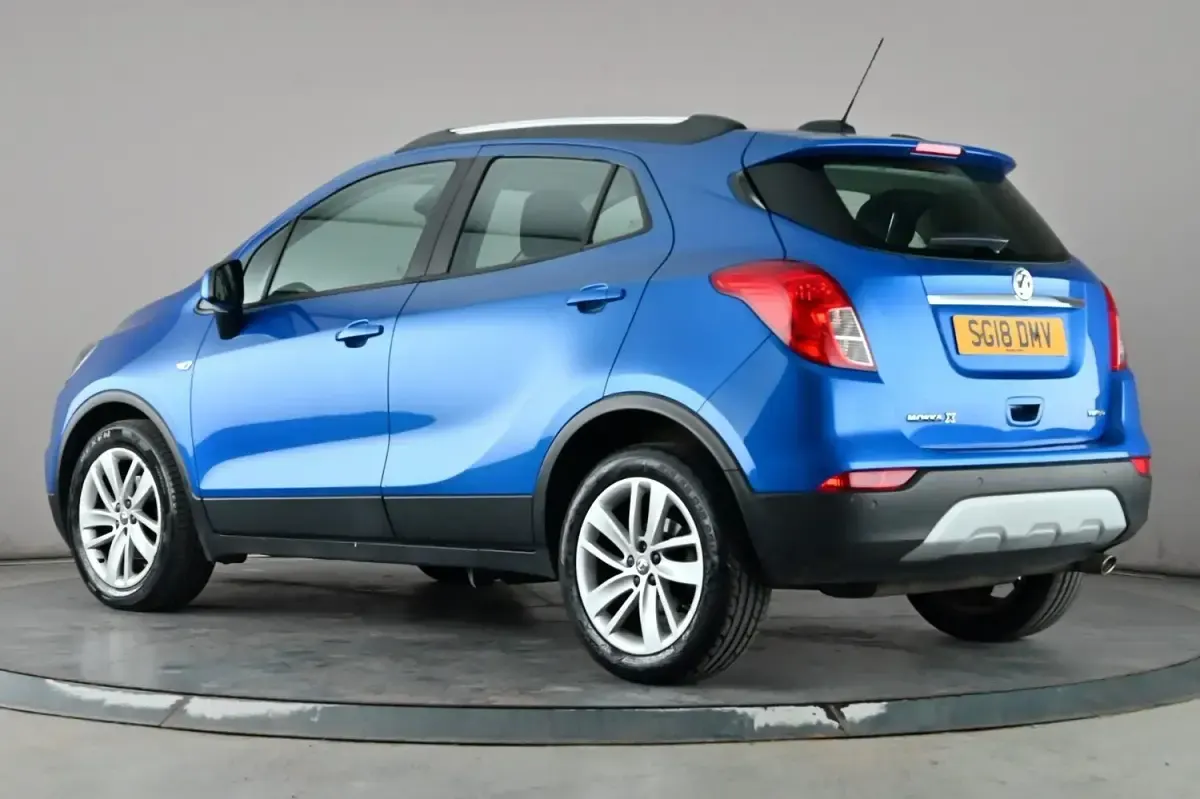 Used Vauxhall Mokka X Design Edition 140 HP (102 kW) 2018 Blue SUV