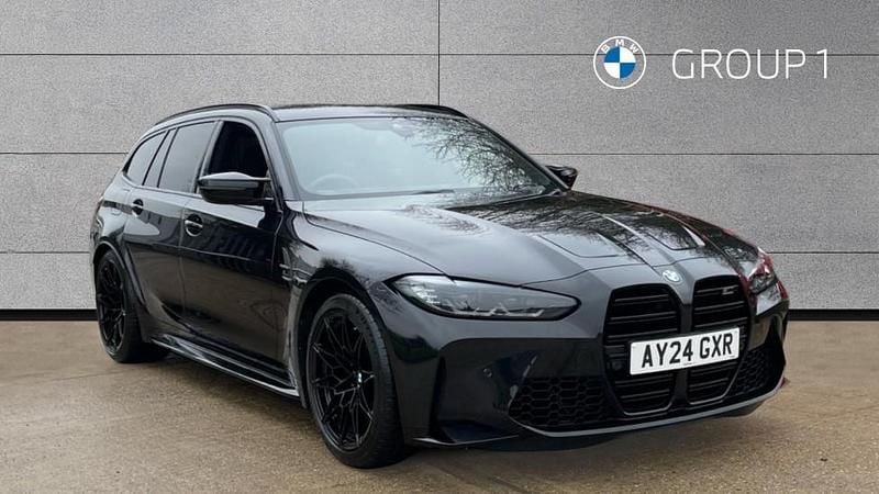 Black Used 2024 BMW M3 Competition Edition Estate | £69,991 (Good price) - Image 1/4