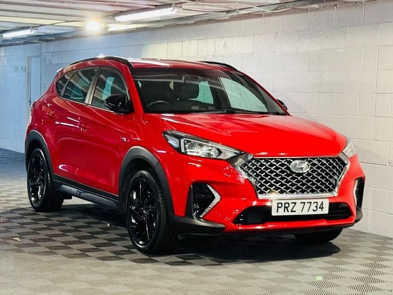 Red Used 2019 Hyundai Tucson N Line SUV | £11,989 (Fair price) - Image 1/4