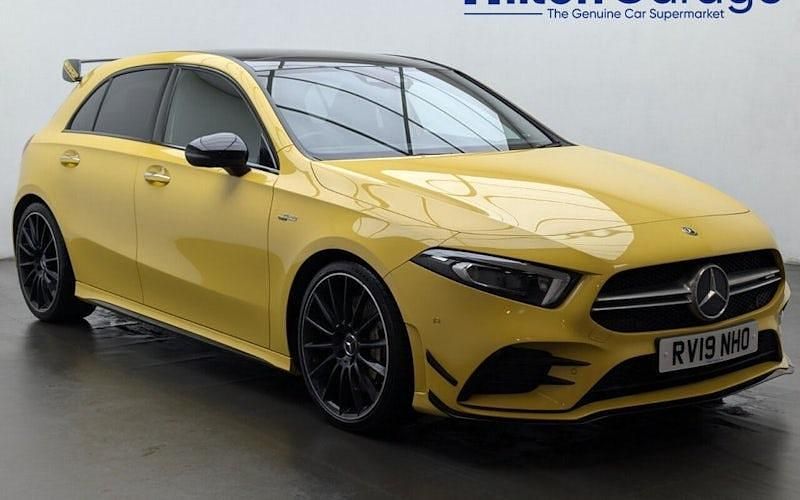 Used 2022 Mercedes A35 AMG Premium Plus Hatchback | £20,450 (Super price) - Image 1/4