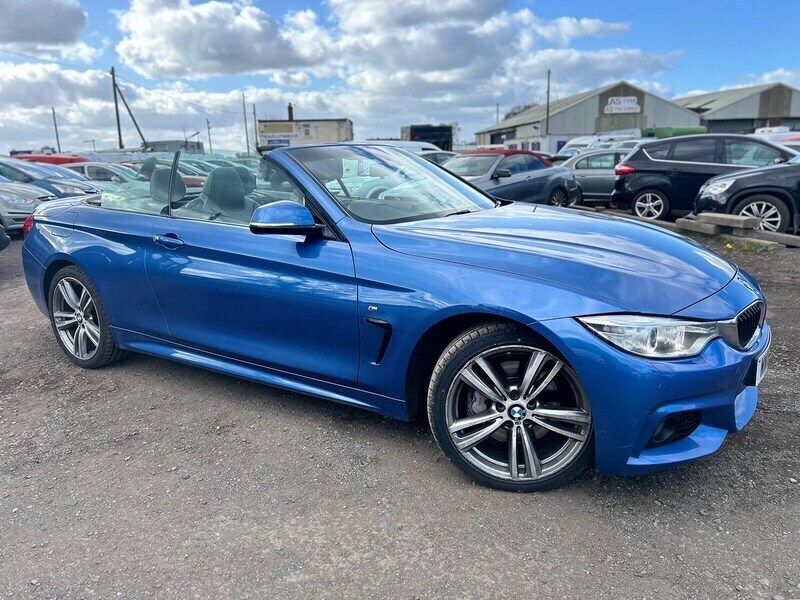 Blue Used 2016 BMW 435 M Sport Cabriolet | £10,495 (Good price) - Image 1/4