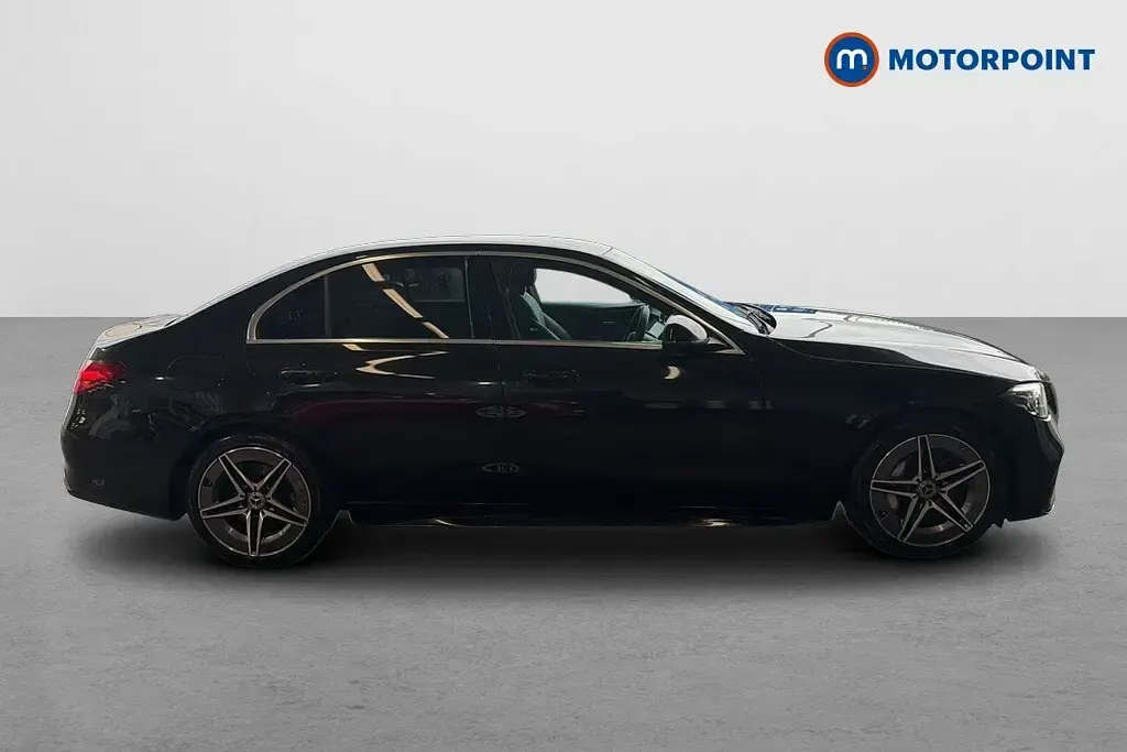 Used Mercedes C220 AMG line 200 HP (147 kW) 2023 Black Sedan