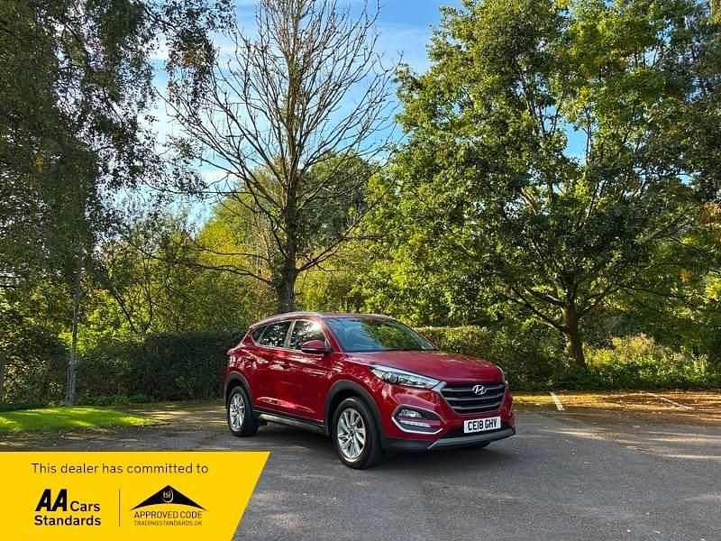 Used Hyundai Tucson SE 2018 Red SUV