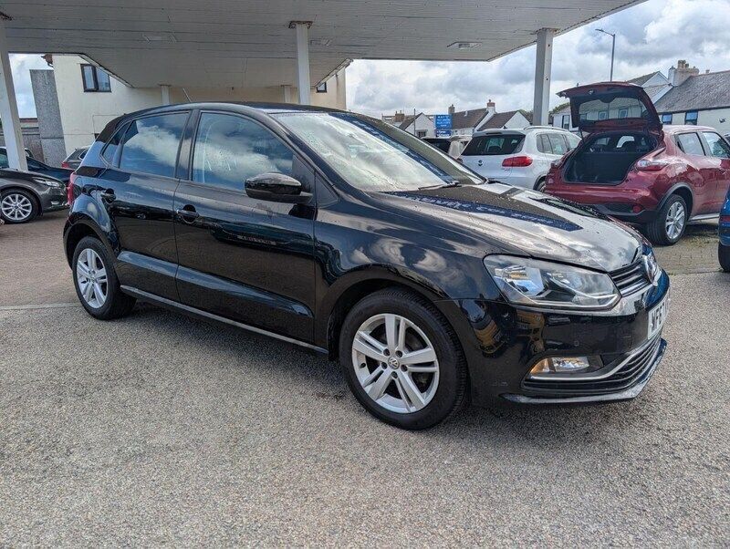 Black Used 2017 VW Polo Edition Hatchback | £8,995 (Fair price) - Image 1/4